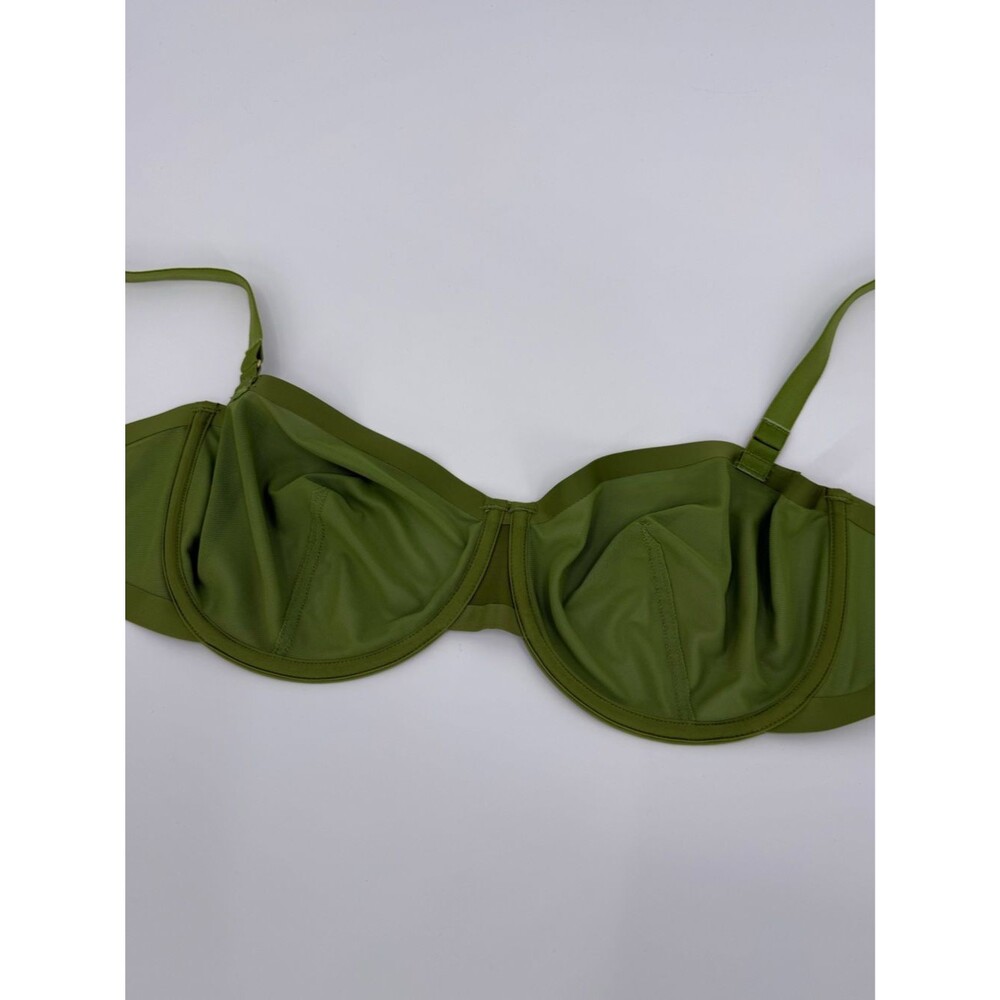 Cuup The Balconette Underwire Bra | Green | 36F - Picture 5 of 7
